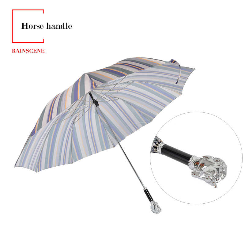 LV-01 two fold mens luxury horse umbrella - Umbrella Factory,Golf Umbrella,3 Fold Umbrella,Fan ...