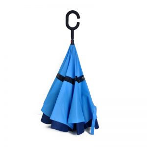 The reverse folding umbrella